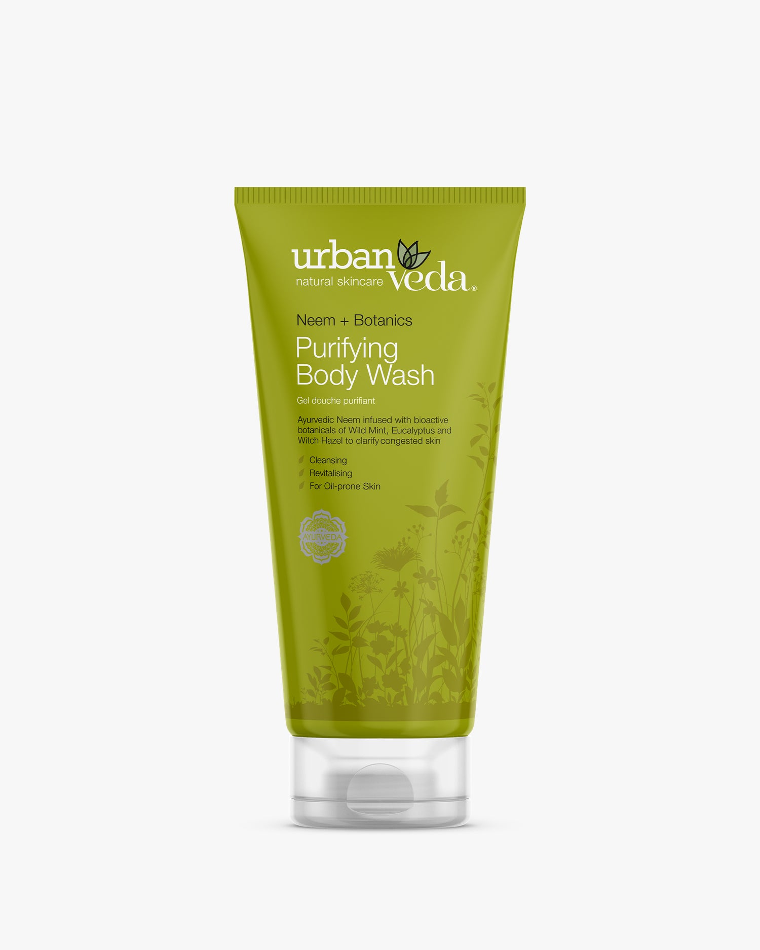 foaming body wash - urban veda