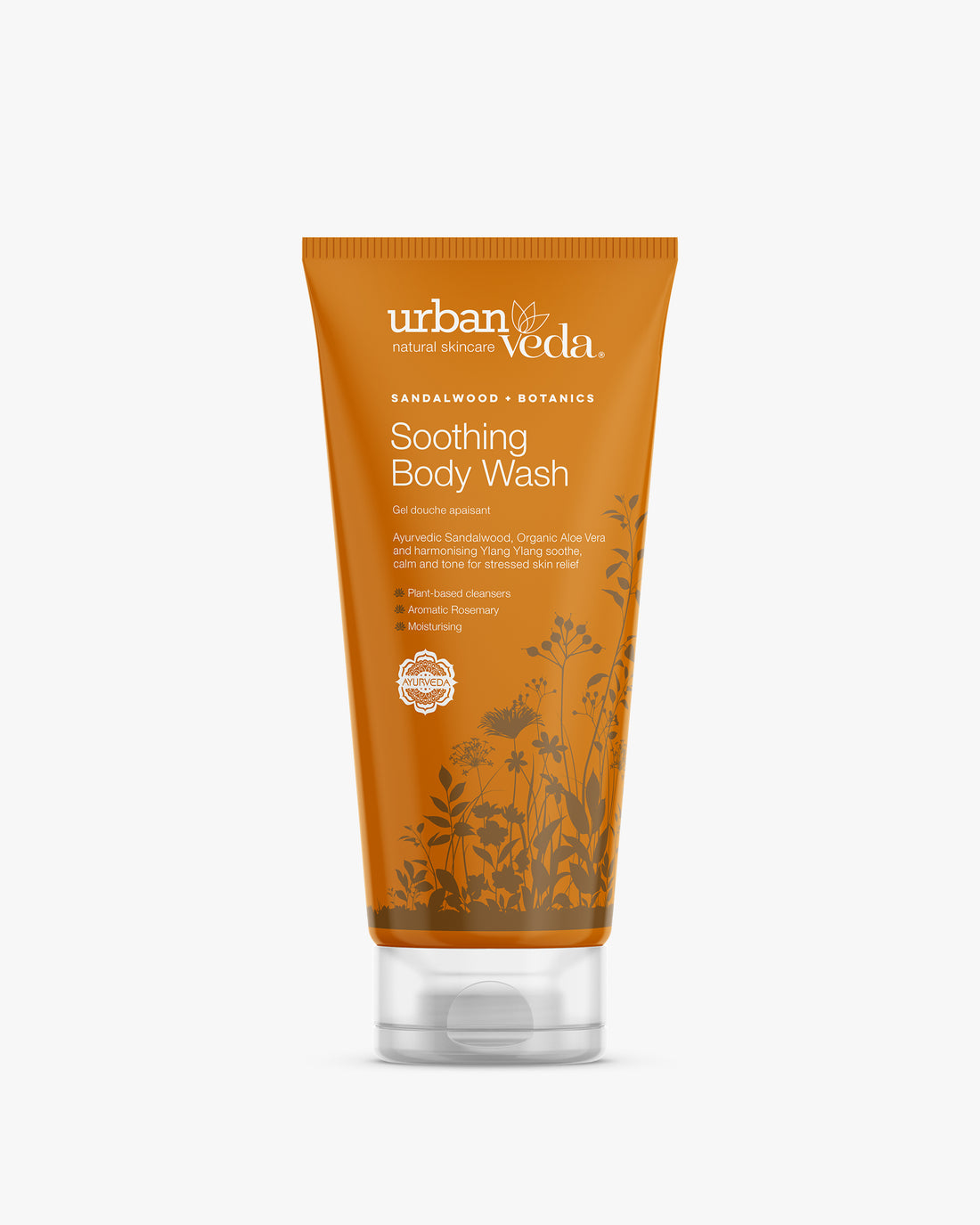 exfoliating body wash - urban veda