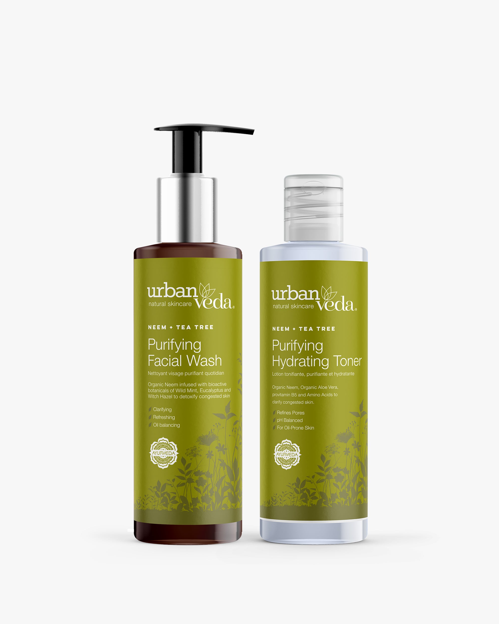 hydrating toner and face wash combo - Urban Veda