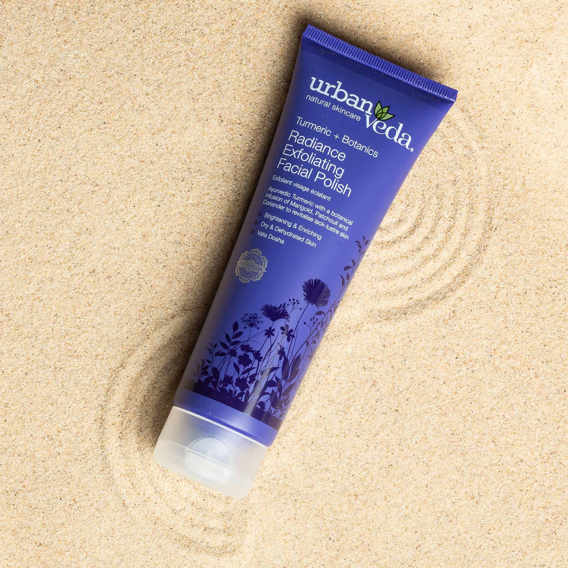 radiance face scrub - urban veda