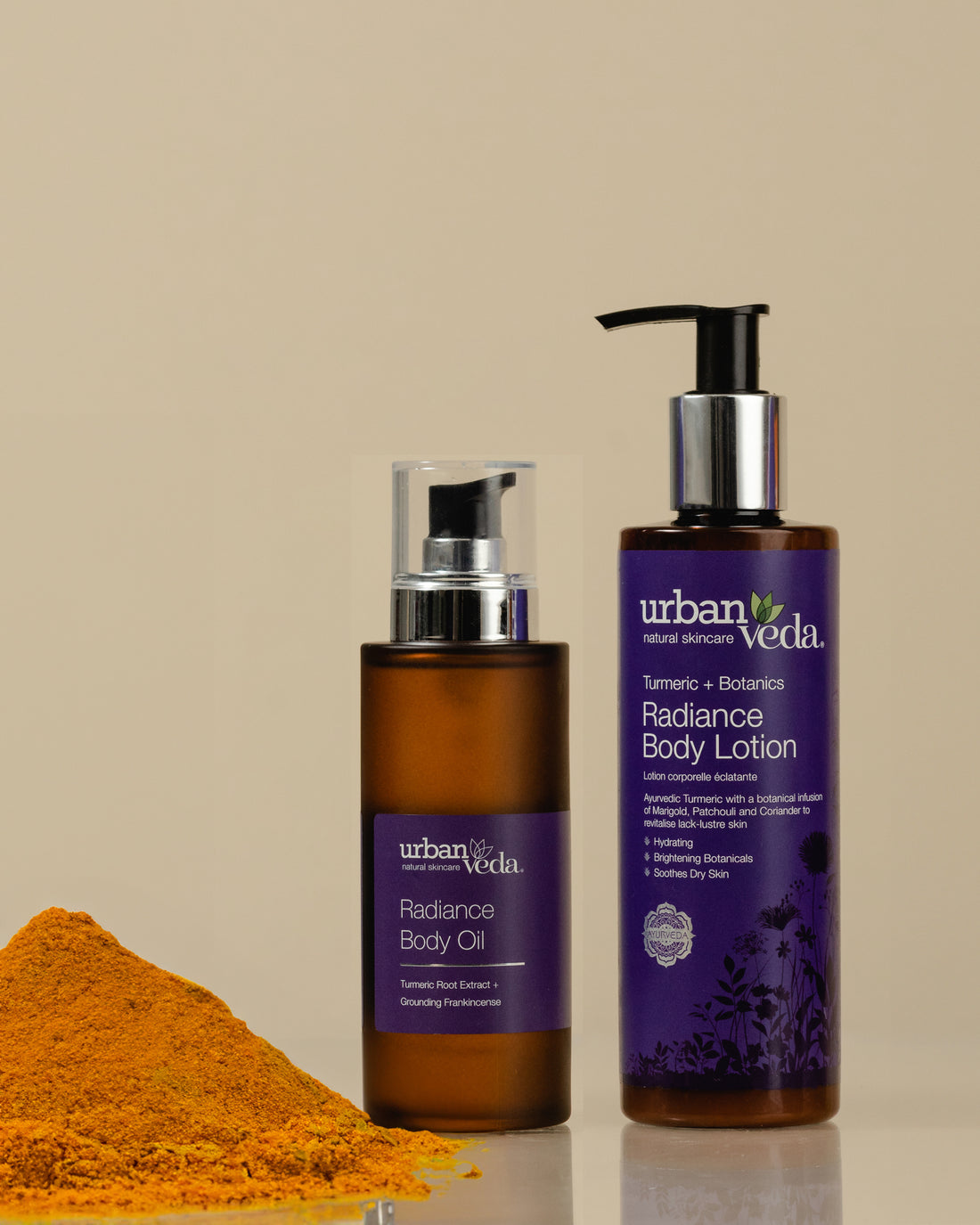 Radiance Silky Skin Bundle - Body lotion, body oil, organic body oil, whitening body lotion, best body oil for glowing skin, natural body lotion, organic body lotion, body oil for dry skin