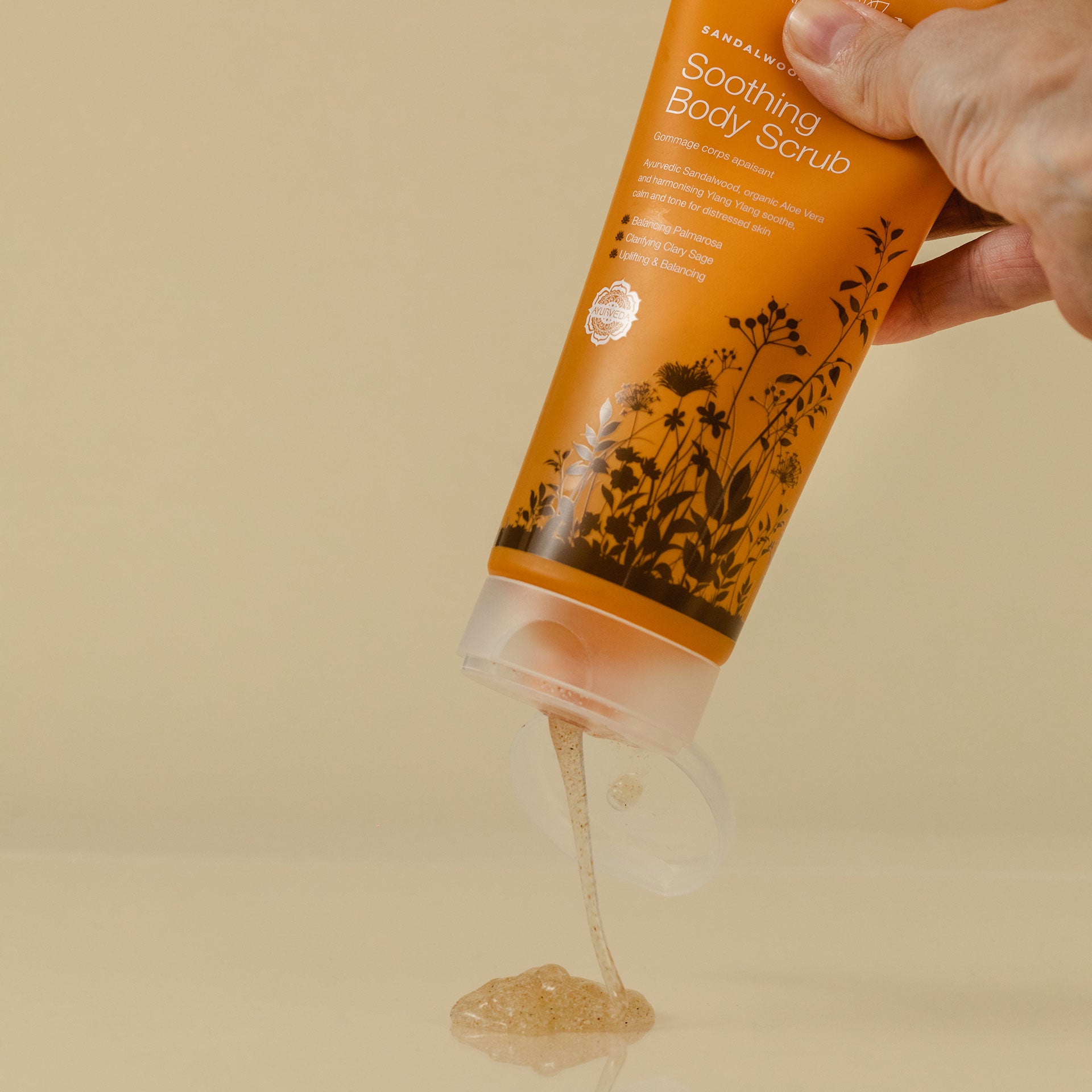 natural body scrub - urban veda