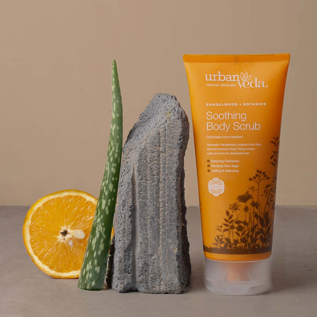 exfoliating body scrub - urban veda