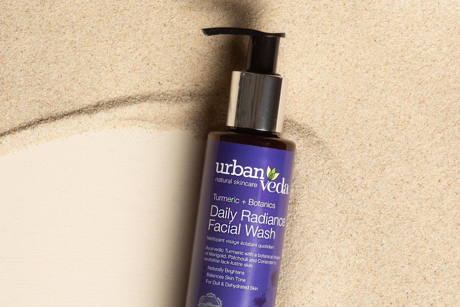How to restore skin microbiome with the Urban Veda Radiance Daily Facial Polish
