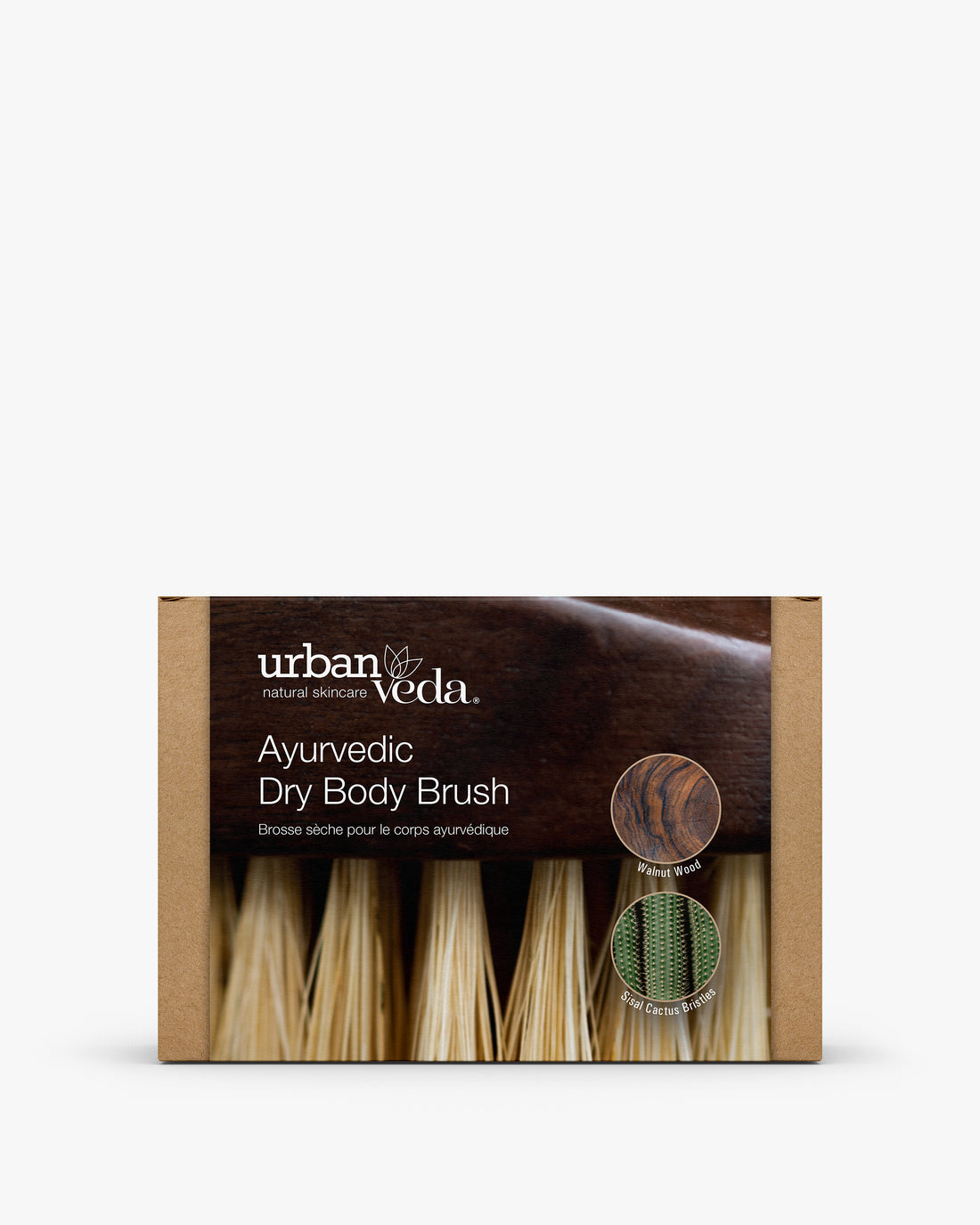 ayurvedic dry body brush - urban veda