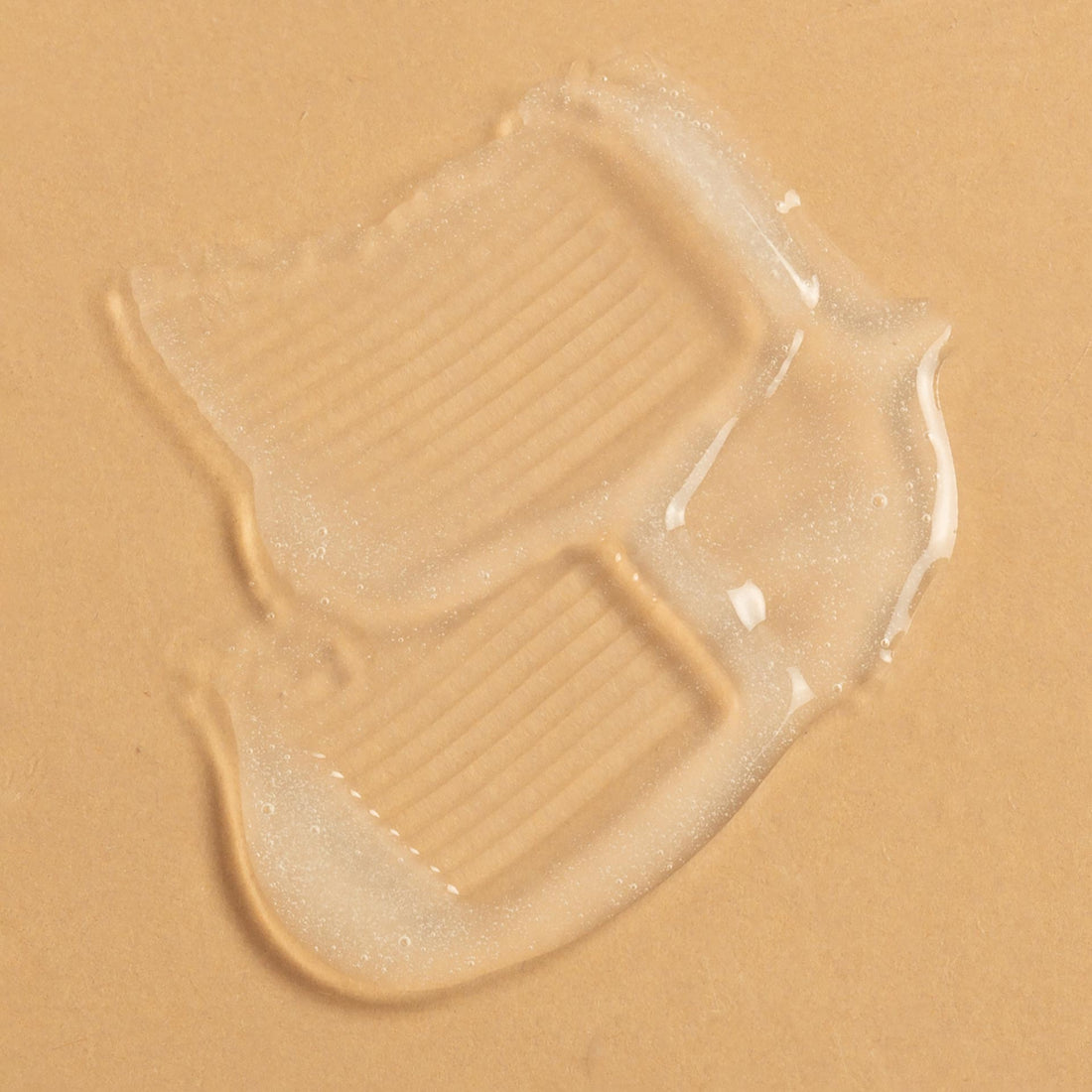 Close-up of the clear gel texture of Urban Veda Purifying Facial Wash
