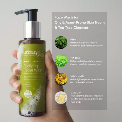 Acne face wash for clearer-looking skin, with ingredient benefits