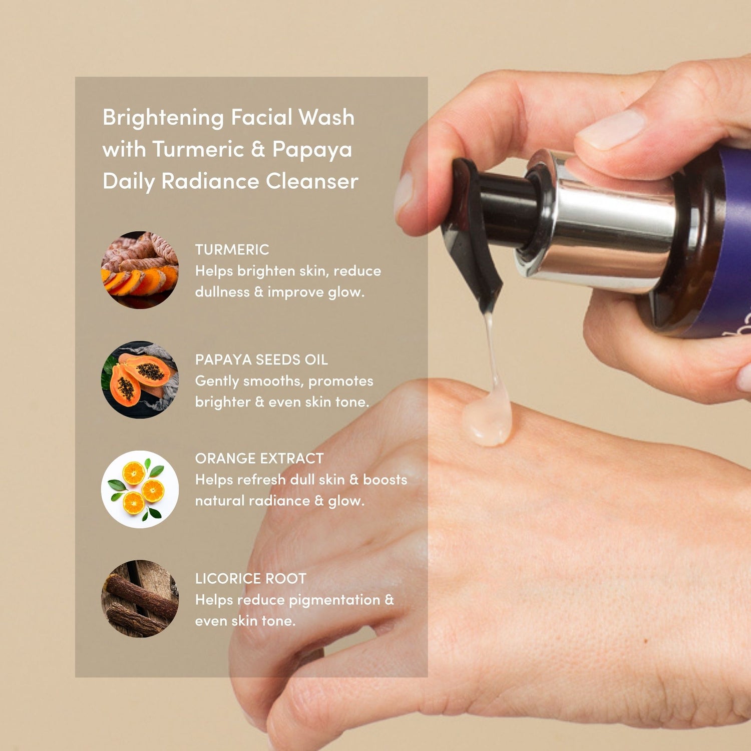 Radiance Daily Face Wash for Dull &amp; Uneven Skin