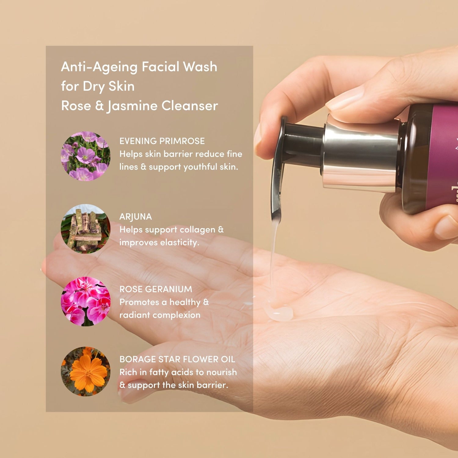 Reviving Daily Face Wash for Mature Skin | Firming Cleanser