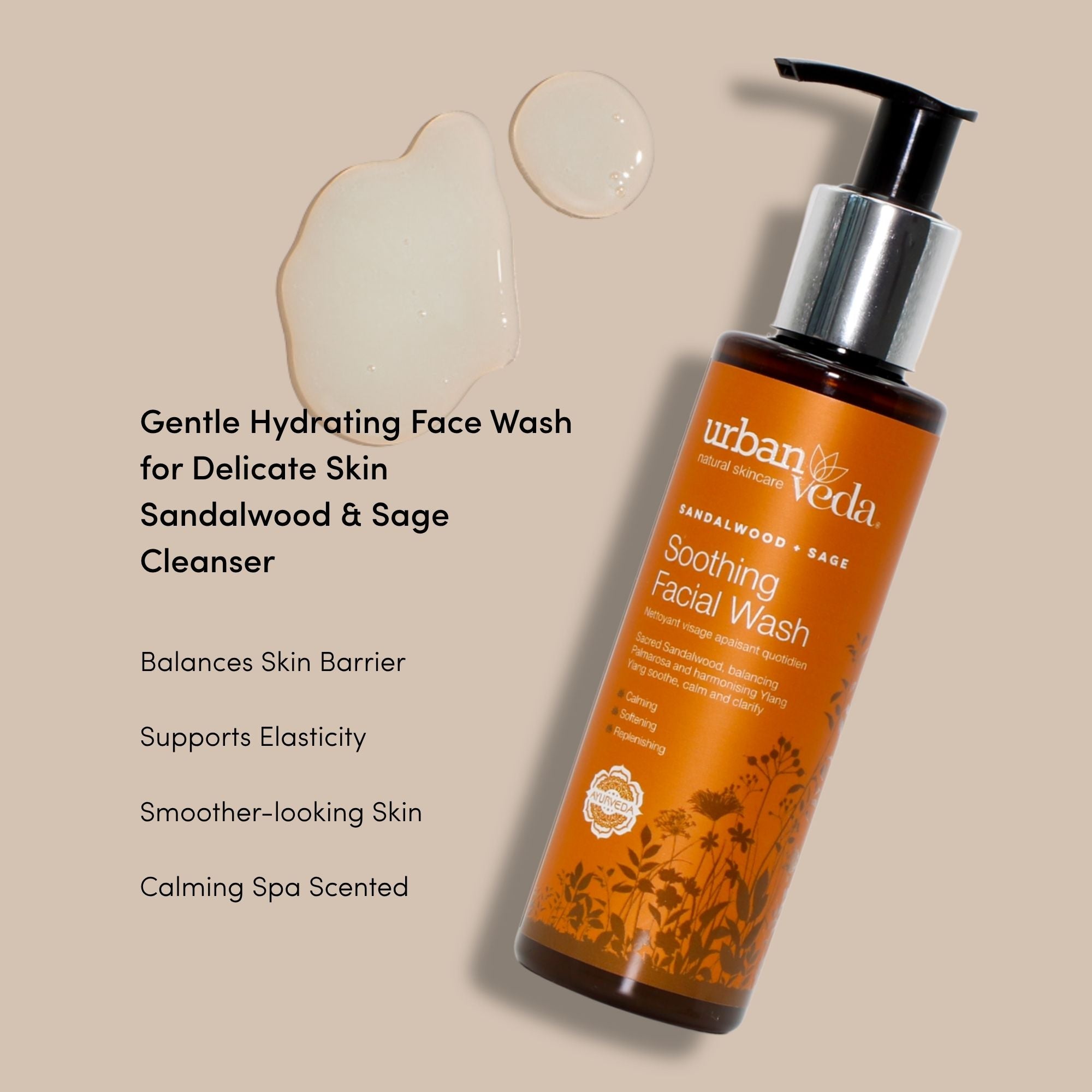 Soothing Daily Facial Wash for Dry &amp; Sensitive Skin