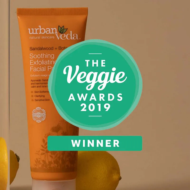 Soothing Exfoliating Facial Polish - The Veggie Awards - Winner