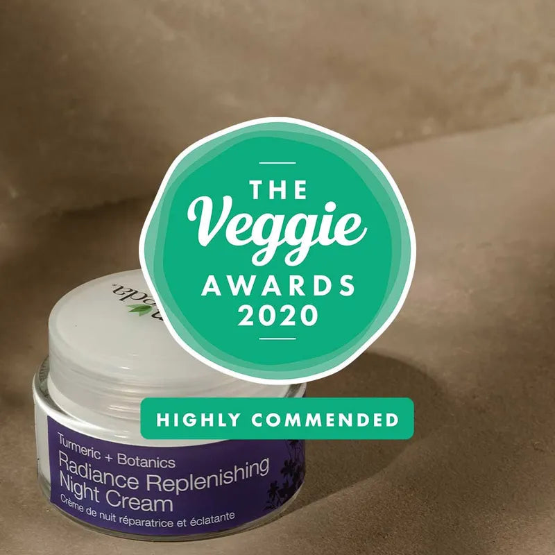 Radiance Night Cream - The Veggie Awards - Highly Commended