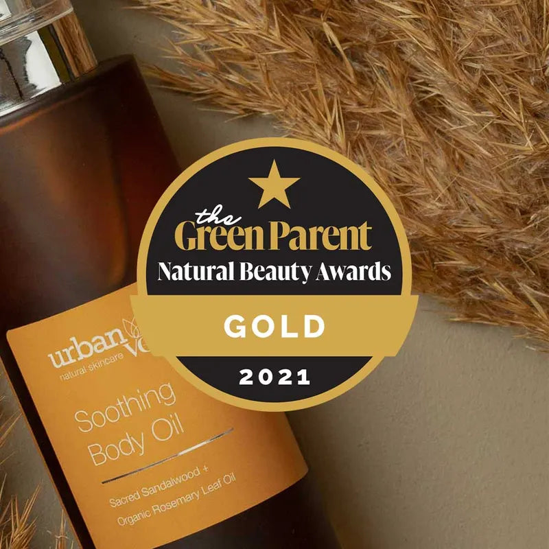 Soothing Body Oil - Green Parent Natural Beauty - Gold